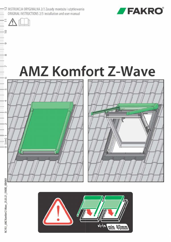 Installation instructions: AMZ Komfort Z-Wave (MULTI)
