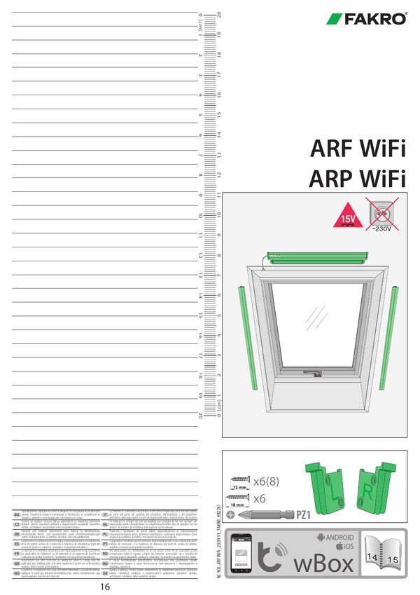 User manual: ARF WiFi, ARP WiFi (MULTI)