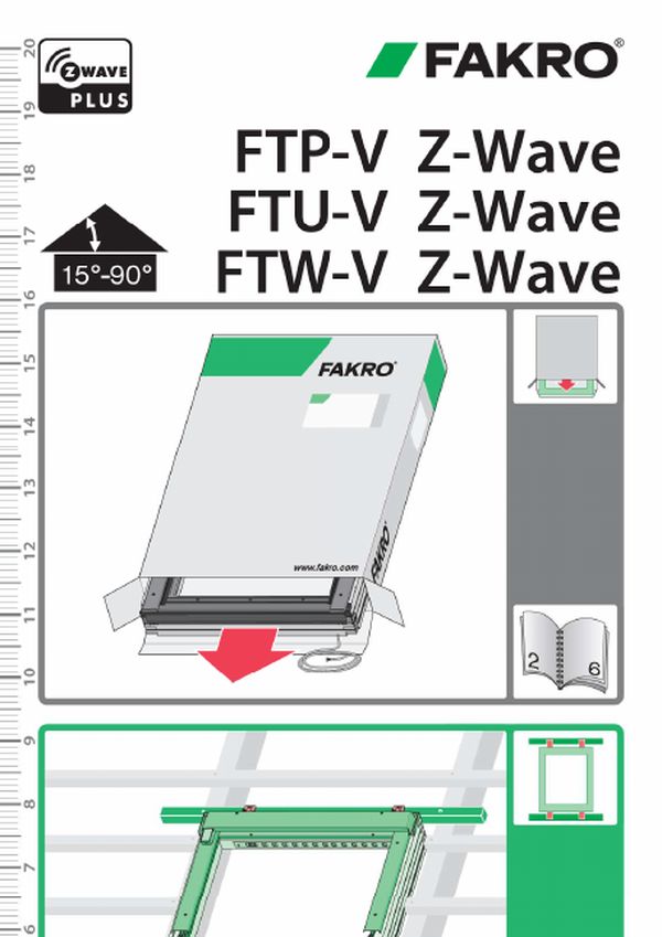 Installation instructions: FTP-V Z-Wave, FTU-V Z-Wave (MULTI)