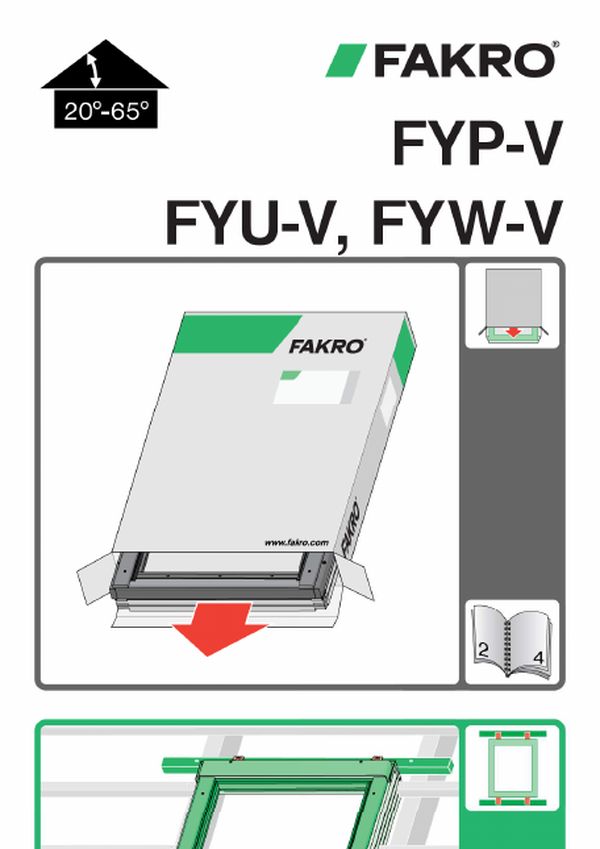 Installation instructions: FYP-V, FYU-V (MULTI)