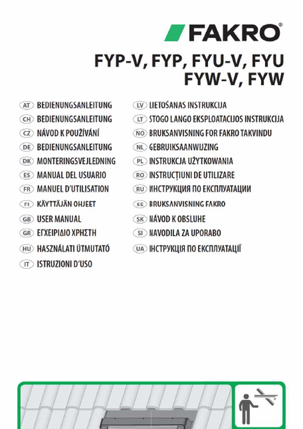 User manual: FYP-V proSky (MULTI)