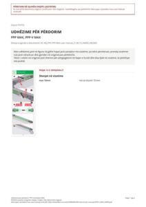 Udhëzime për përdorim: PPP-V preSelect MAX (SQ)